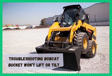 bobcat loader won't lift